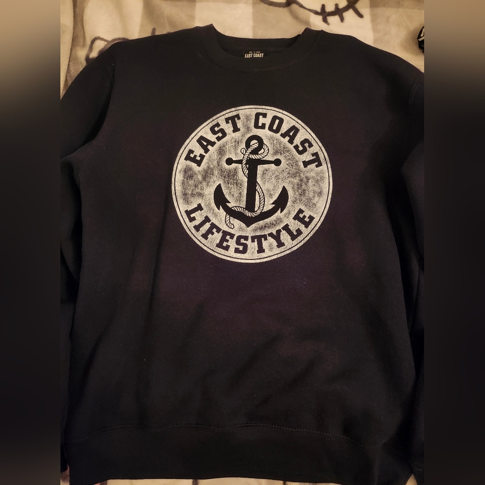 Womens Never Worn Eastcoast Lifestyle Sweatshirt. In Navy Blue